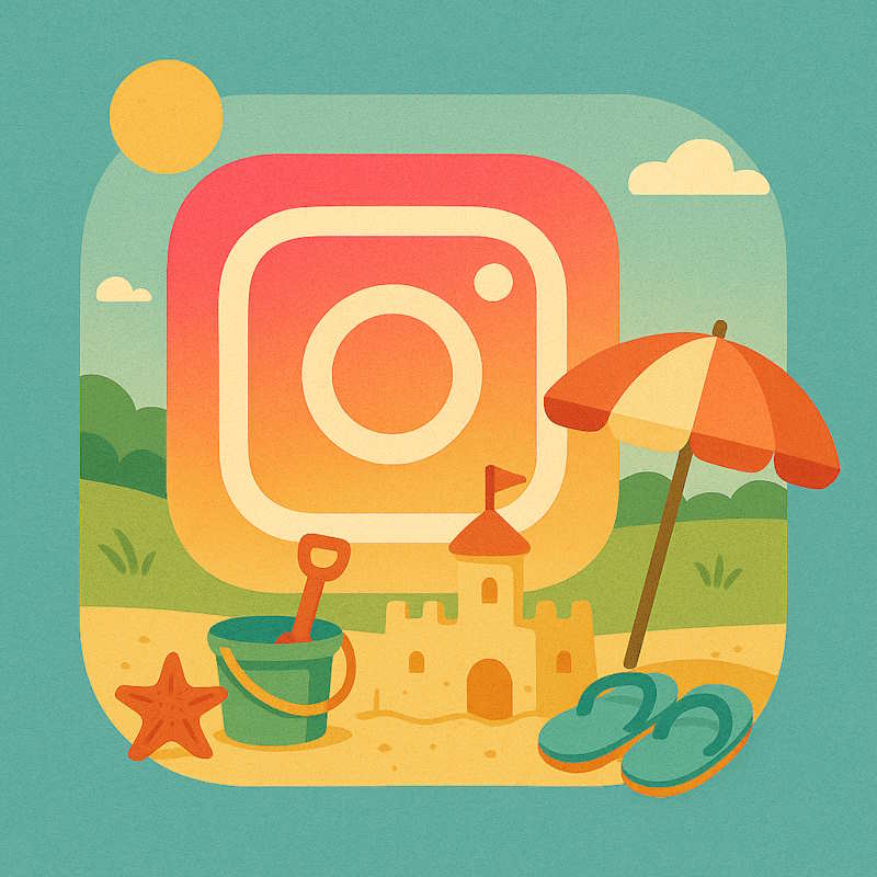 logo Instagram verano