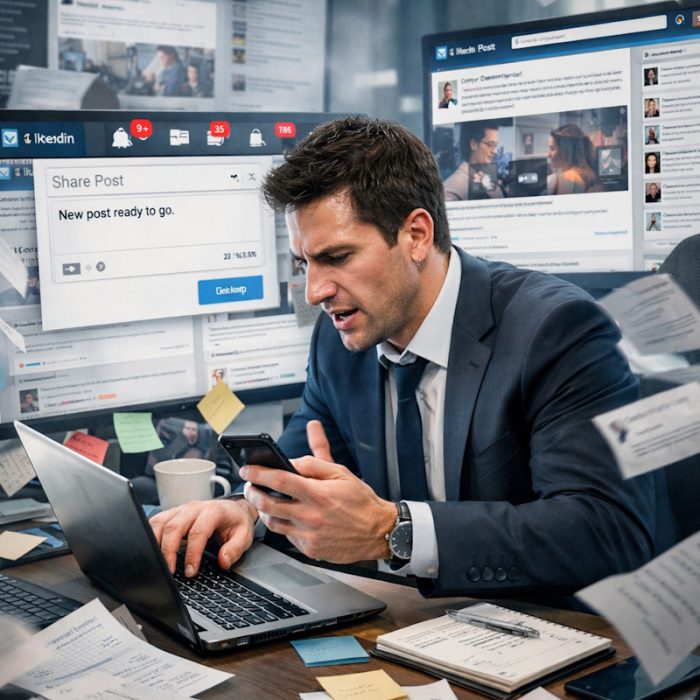 ¿Publicamos demasiado en LinkedIn? Debate en Caviar Online